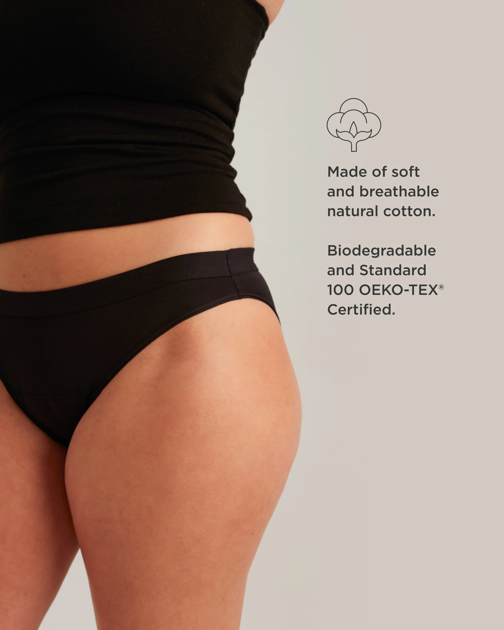 Leakproof Cotton Bikini - Image 5