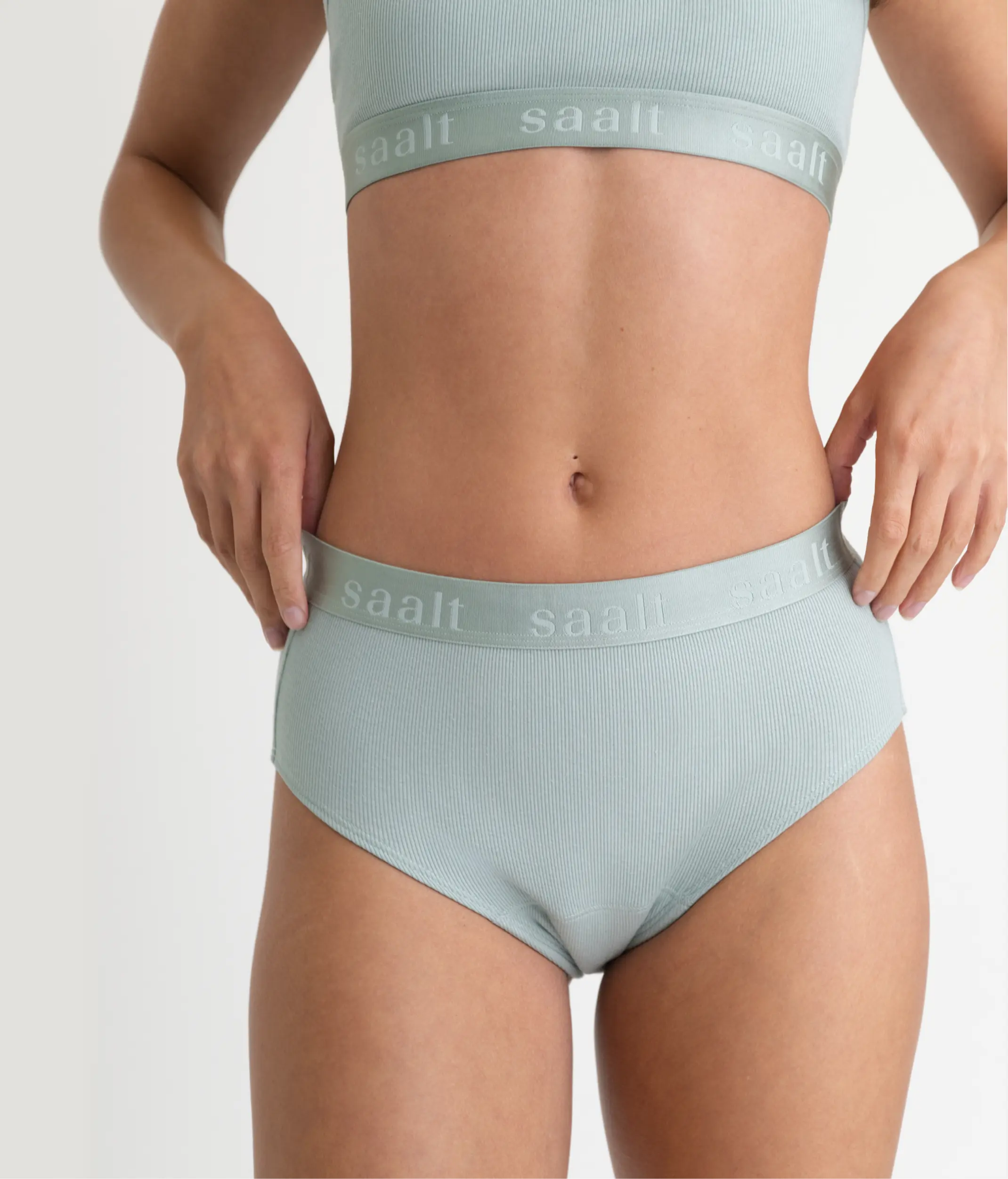 Leakproof Cotton Rib High Rise Brief - Image 6