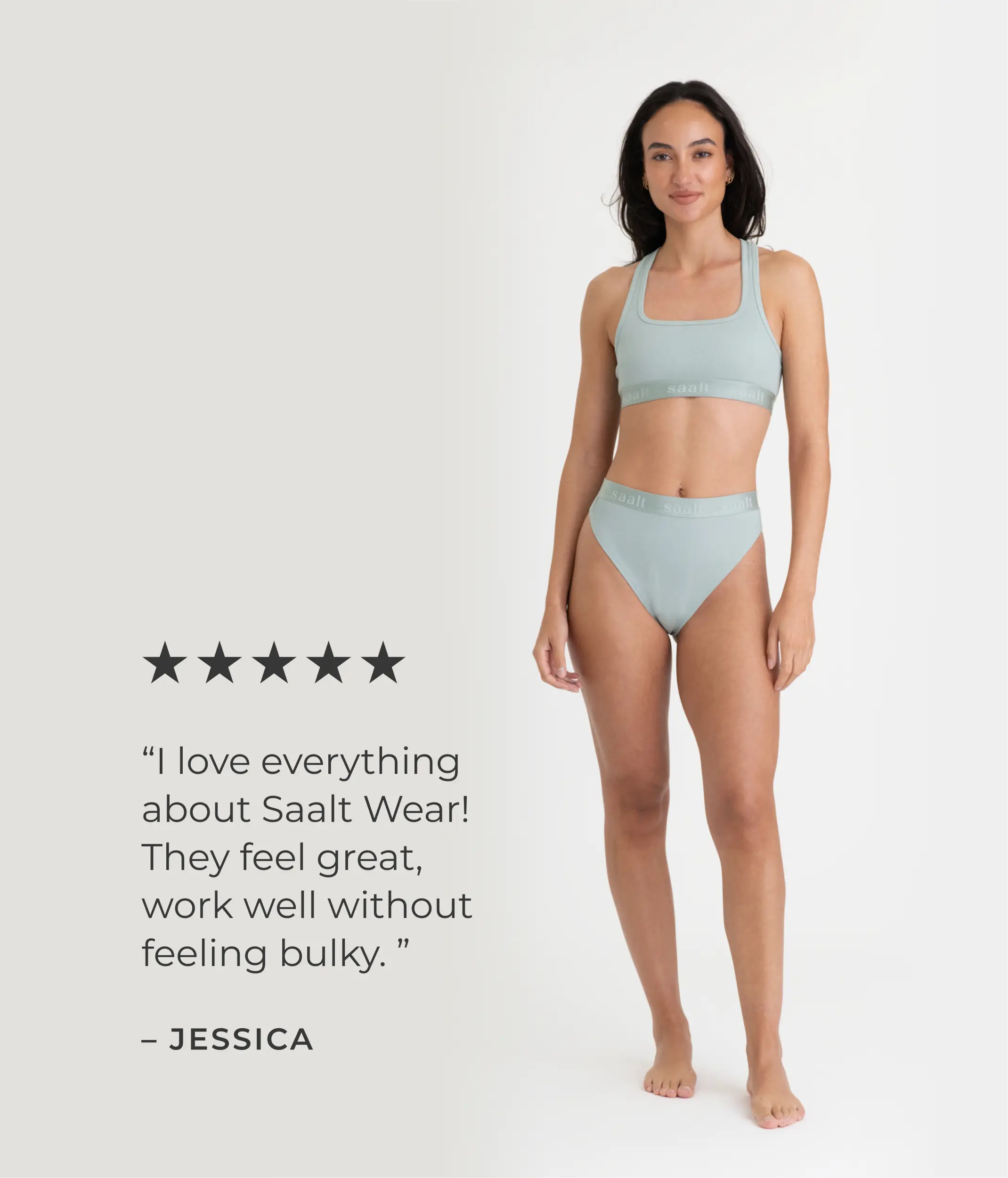 Leakproof Cotton Rib High Rise Brief - Image 8