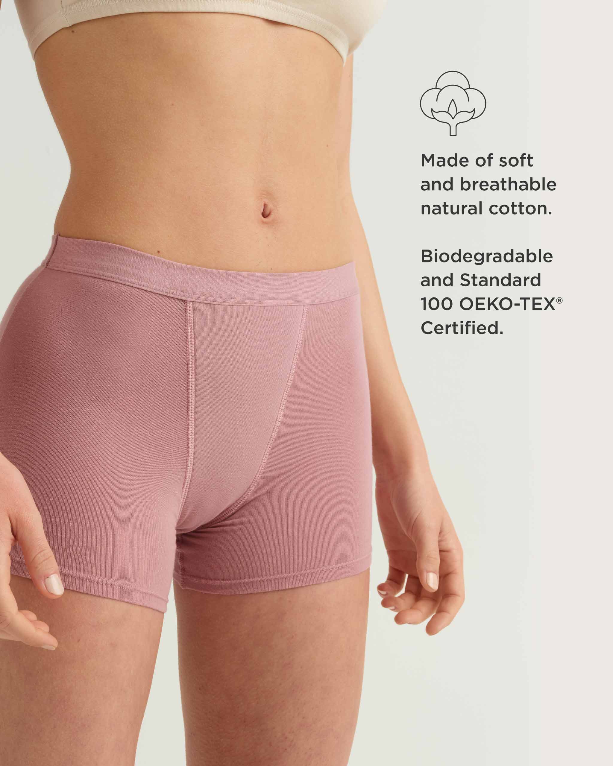 Leakproof Cotton Sleep Short - Image 9