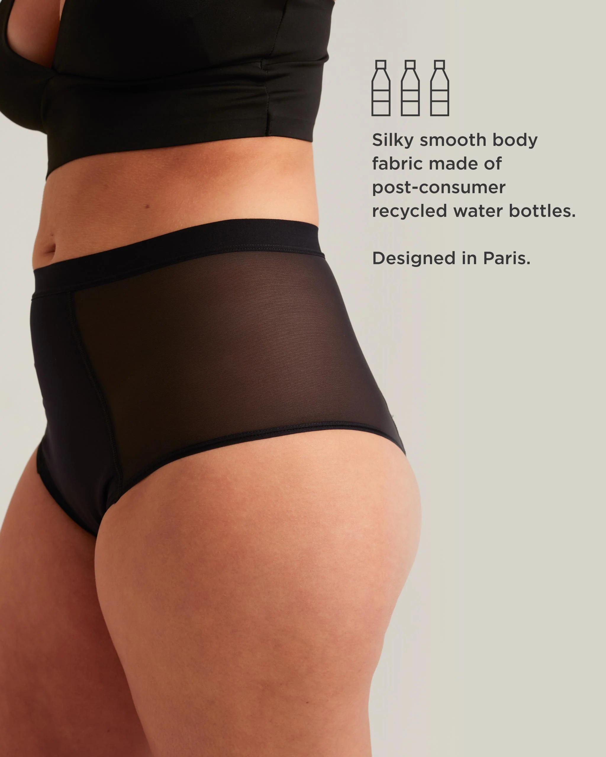 Leakproof French Cut High Waist Full Gusset - Image 22