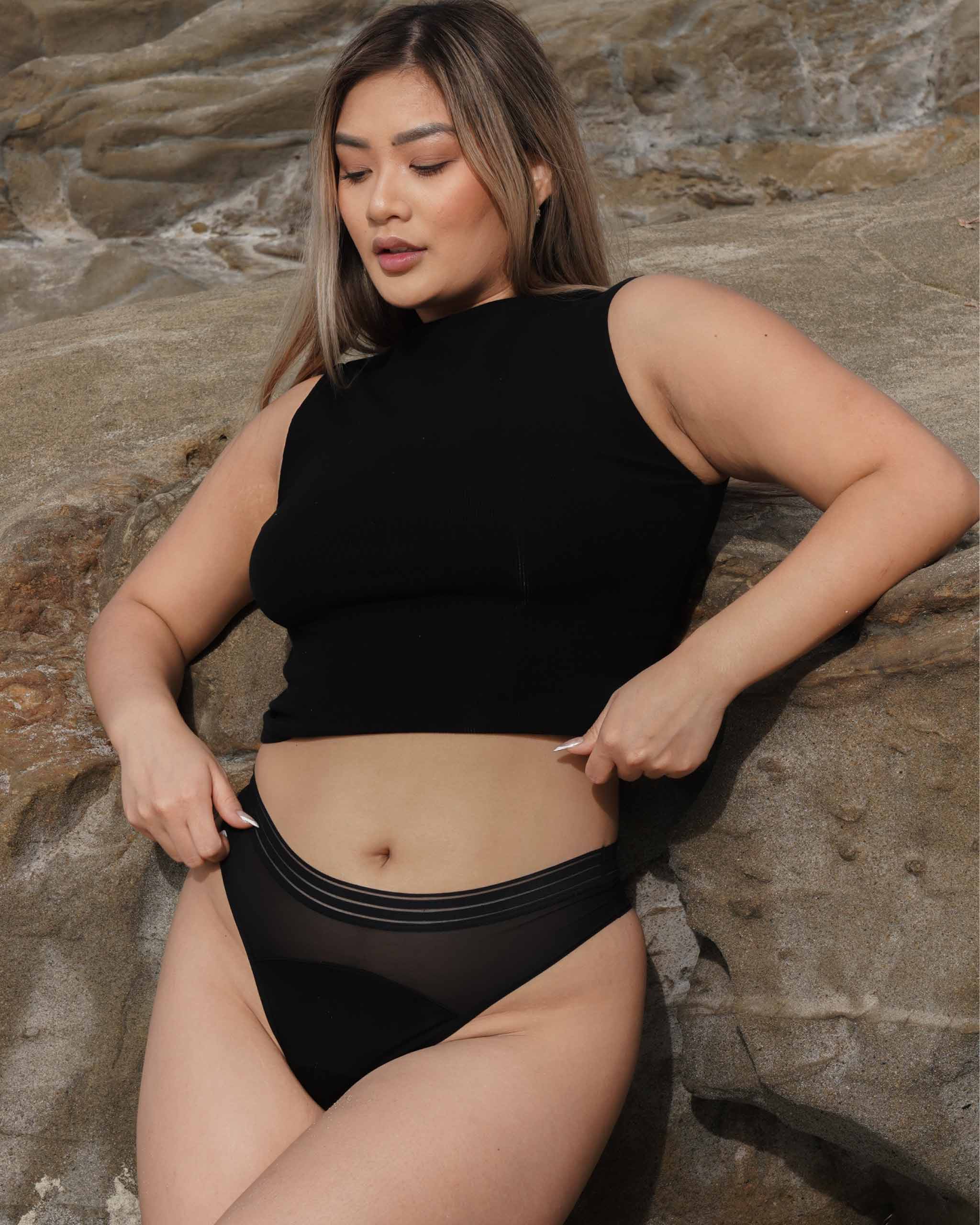 Leakproof Mesh Thong - Image 22