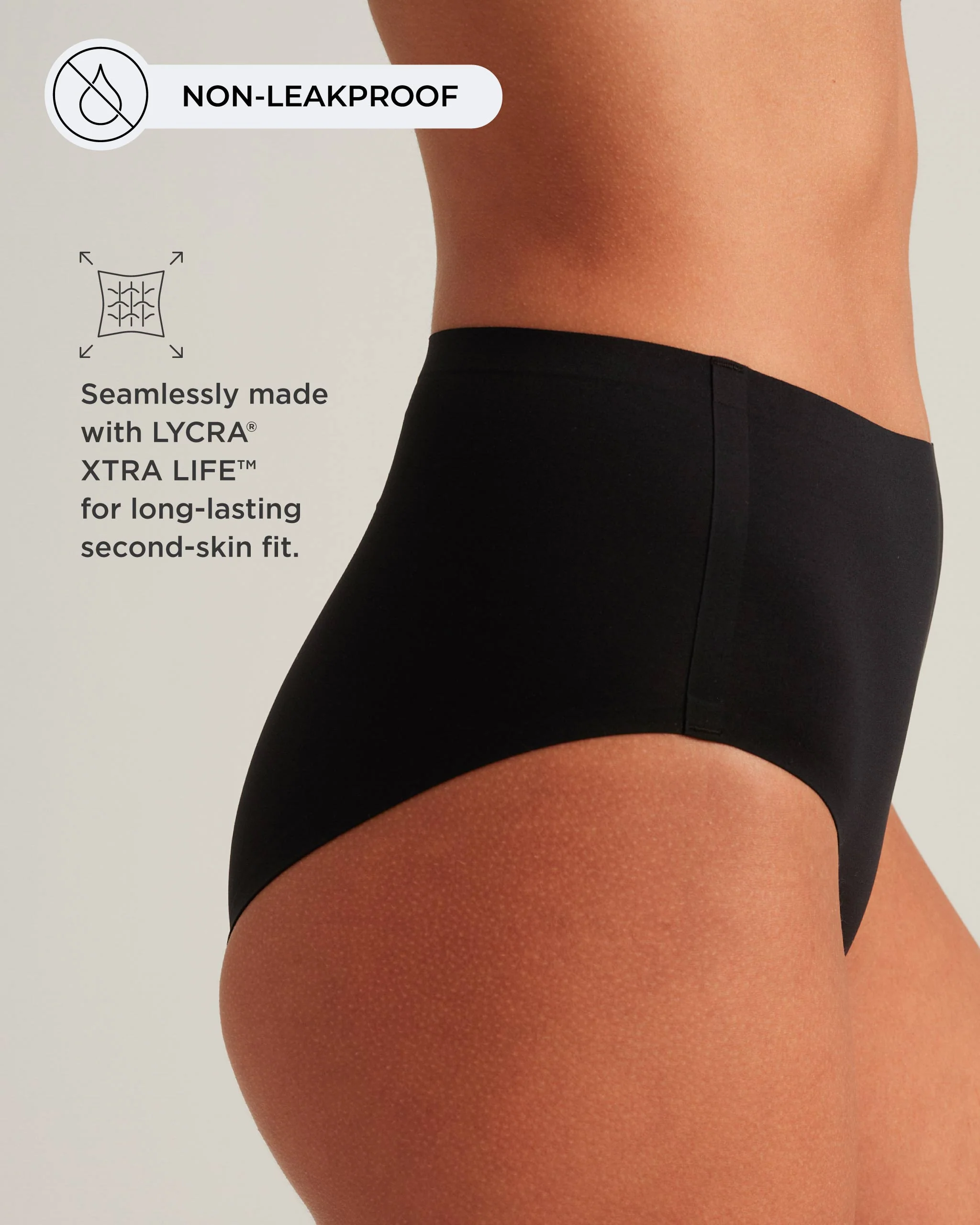 Seamless High Waist — Non-Leakproof - Image 9